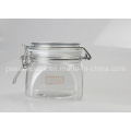 Pet Plastic Kliner Jar pour l&#39;emballage des noix de nourriture (PPC-38)